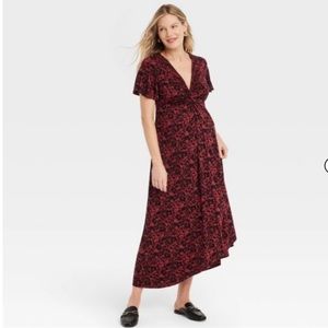 Maternity floral dress
